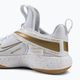 Nike React Hyperset SE pantofi de volei alb și auriu DJ4473-170 9