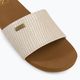 Papuci pentru femei REEF Bliss Nights Slide alb-maro CJ0256 7