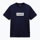 Tricou pentru bărbați Napapijri S-Box Logo blu marine