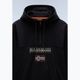 Hanorac pentru bărbați Napapijri Burgee Half Zip Hooded 2.0 black 041 7