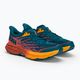 Pantofi de alergare pentru femei HOKA Speedgoat 5 albastru-portocaliu 1123158-BCCML 4