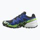 Pantofi de alergare pentru bărbați Salomon Spikecross 6 GTX negru/surf the web/gecko verde 8