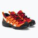 Pantofi de trekking pentru copii Salomon Xa Pro V8 CSWP roșu/negru/opărat pentru copii 4