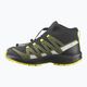 Salomon Xa Pro V8 Mid CSWP cizme de trekking pentru copii negru/verde lichen închis/y 12