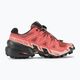 Salomon Speedcross 6 pantofi de alergare pentru femei piele de vacă / negru / trandafir englezesc 2