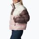 Columbia Pike Lake II Cropped jachetă de puf pentru femei, roz prăfuit/cretă/basalt 2
