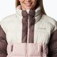 Columbia Pike Lake II Cropped jachetă de puf pentru femei, roz prăfuit/cretă/basalt 6