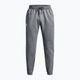 Pantaloni de antrenament pentru bărbați Under Armour Essential Fleece Joggers pitch gray medium heather/white 5