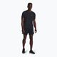 Tricou de alergare Under Armour Seamless Stride pentru bărbați negru/reflectorizant 2