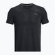 Tricou de alergare Under Armour Seamless Stride pentru bărbați negru/reflectorizant 5