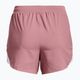 Pantaloni scurți de alergare Under Armour Fly By 2.0 pentru femei, roz și alb 1350196-697 2