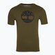 Tricou pentru bărbați Timberland Tree Logo dark olive