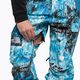 Pantaloni de snowboard pentru bărbați The North Face Printed Dragline Bib albastru NF0A7ZUG9C11 11