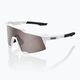 100% Speedcraft ochelari de ciclism cu oglindă alb mat/argintiu 60007-00006 7