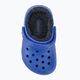 Papuci pentru copii Crocs Classic Lined blue bolt 6