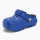 Papuci pentru copii Crocs Classic Lined blue bolt 8