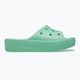 Șlapi de femei Crocs Classic Platform jade stone pentru femei 9