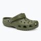 Papuci pentru copii Crocs Classic Clog Kids army green