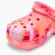 Șlapi de femei Crocs Classic Platform Marbled guava/multi pentru femei 8