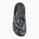 Șlapi de plajă Crocs Mellow Marbled Recovery negru/galbenuș 5