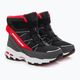 SKECHERS D'Lites cizme de trekking pentru copii negru/roșu 4