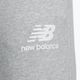 New Balance Essentials Stacked Logo French gri pantaloni de antrenament pentru bărbați NBMP31539AG 7
