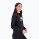 Tricou de antrenament pentru femei New Balance Essentials Essentials Stacked Logo French Terry Hoodie negru NBWT31533 4