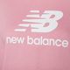 Hanorac de antrenament pentru femei New Balance Essentials Stacked Logo French Terry Hoodie roz WT31533HAO 7