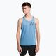 Tricou de alergare pentru bărbați New Balance Graphic Impact Run Singlet albastru MT21276HBT