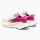 Pantofi de alergare pentru femei HOKA Bondi X blanc de blanc/pink yarrow roz 3