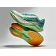 Pantofi de alergare pentru bărbați HOKA Mach X ocean mist/lime glow 22