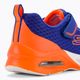 Pantofi de antrenament pentru copii SKECHERS Microspec Max Gorvix royal/orange pentru copii 9