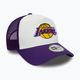 Șapcă pentru bărbați  New Era Team Colour Block Trucker Los Angeles Lakers open misc 3