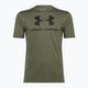 Tricou Under Armour Sportstyle Logo pentru bărbați, de culoare marină, din verde//negru 4