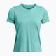 Tricou de alergare pentru femei Under Armour Streaker Splatter radial turquoise/reflective 3