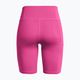 Pantaloni scurți de antrenament pentru femei Under Armour Motion Bike Short astro pink/black 6