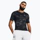 Tricou de antrenament pentru bărbați Under Armour HG Armour Printed black/white