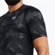 Tricou de antrenament pentru bărbați Under Armour HG Armour Printed black/white 4