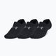 Șosete de antrenament Under Armour Essential Ultra Low Tab 3P black/black/castlerock