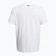 Tricou pentru bărbați Under Armour Colorblock Wordmark white/black 4