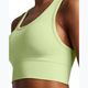 Under Armour Vanish Seamless Mid Sutien de antrenament retro verde/alb de marcă 3