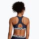 Under Armour HG Authentics Mid Branded sutien de antrenament midnight navy/alb 2