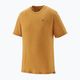 Tricou pentru bărbați Patagonia Cap Cool Merino Blend Graphic Shirt fizt roy icon/pufferfish gold 3