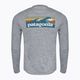 Longsleeve pentru bărbați Patagonia Cap Cool Daily Graphic Shirt-Waters boardshort logo abalone blue/feather grey 2