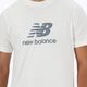 Tricou pentru bărbați New Balance Stacked Logo white 4
