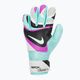 Mănuși de portar pentru copii Nike Match black/hyper turquoise/rush fuchsia 2