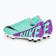 Încălțăminte de fotbal pentru copii Nike JR Mercurial Zoom Vapor 15 FG/MG hyper turquoise/black/ white/fuchsia dream 3