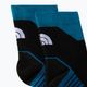 Șosete de trekking The North Face Hiking Quarter Sock black/adriatic blue 2