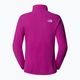 Hanorac pentru femei The North Face 100 Glacier FZ deep mulberry 2