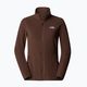 Hanorac pentru femei The North Face 100 Glacier FZ smokey brown 5